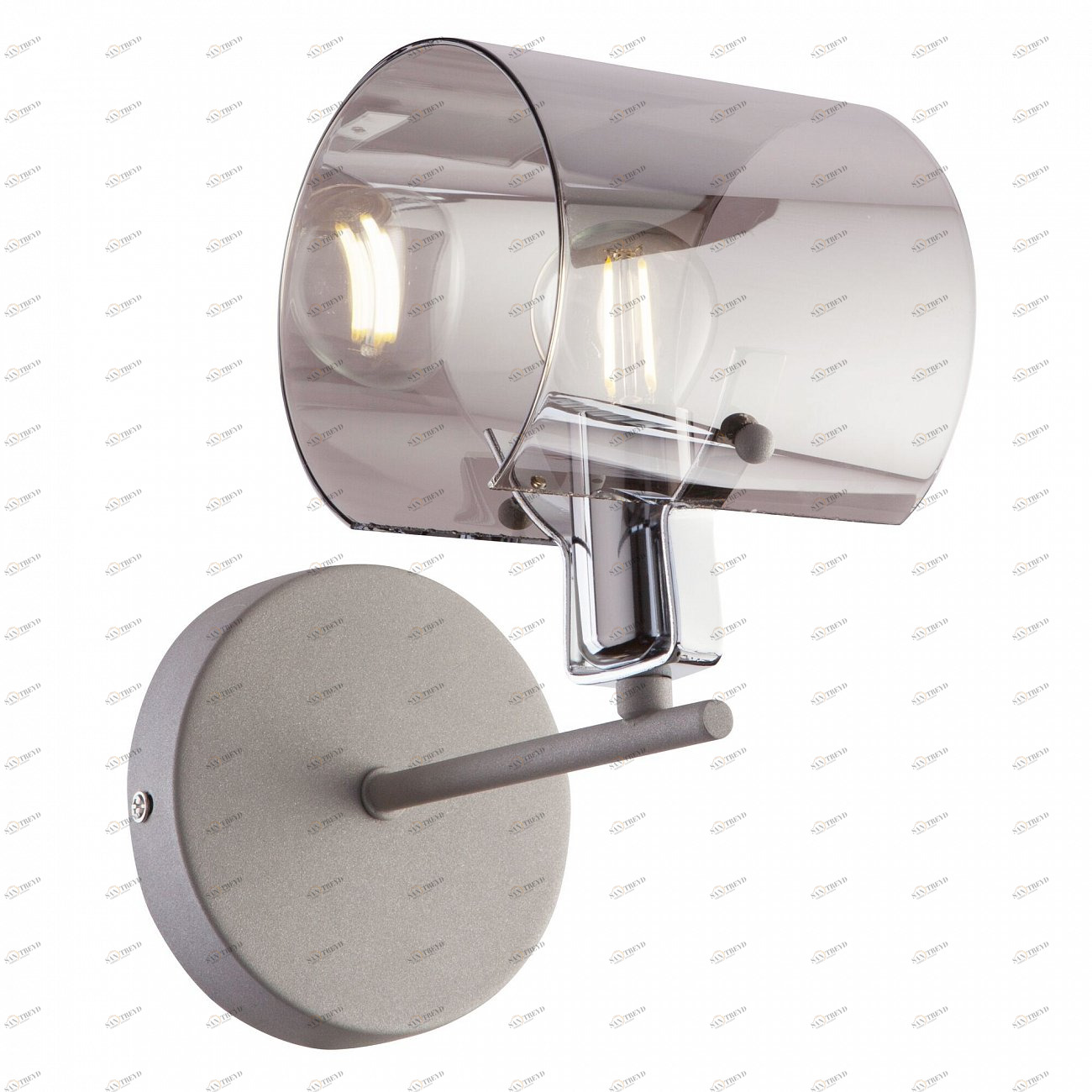 Бра настенное серое Seona FR5024WL-01GR FREYA MODERN 00-3957442 Серый