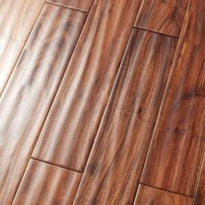 Массивная доска Magestik floor Под лаком (экзотика) Состаренная (браун) 910x122x18мм Акация (Гладкая) 910х122 мм.