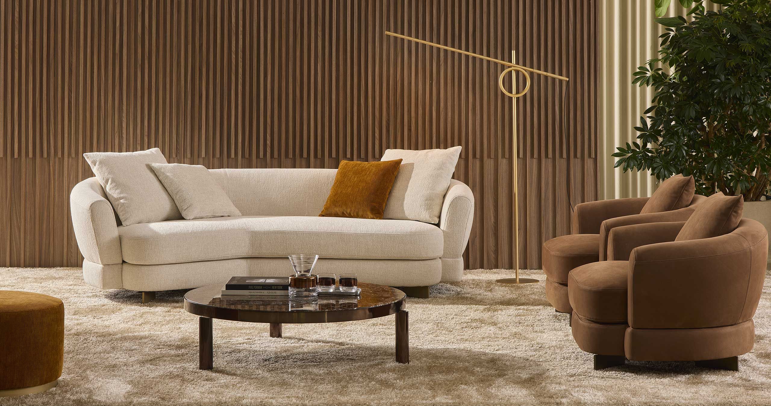 3-местный угловой диван из ткани Marelli JEFF ARCH-00124234 - Вид №4