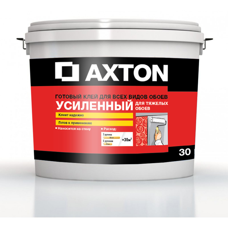 Axton Усиленный клей для тяжелых обоев - готовый состав 5,4 кг 18149621 STLM-0009668 - Вид №1