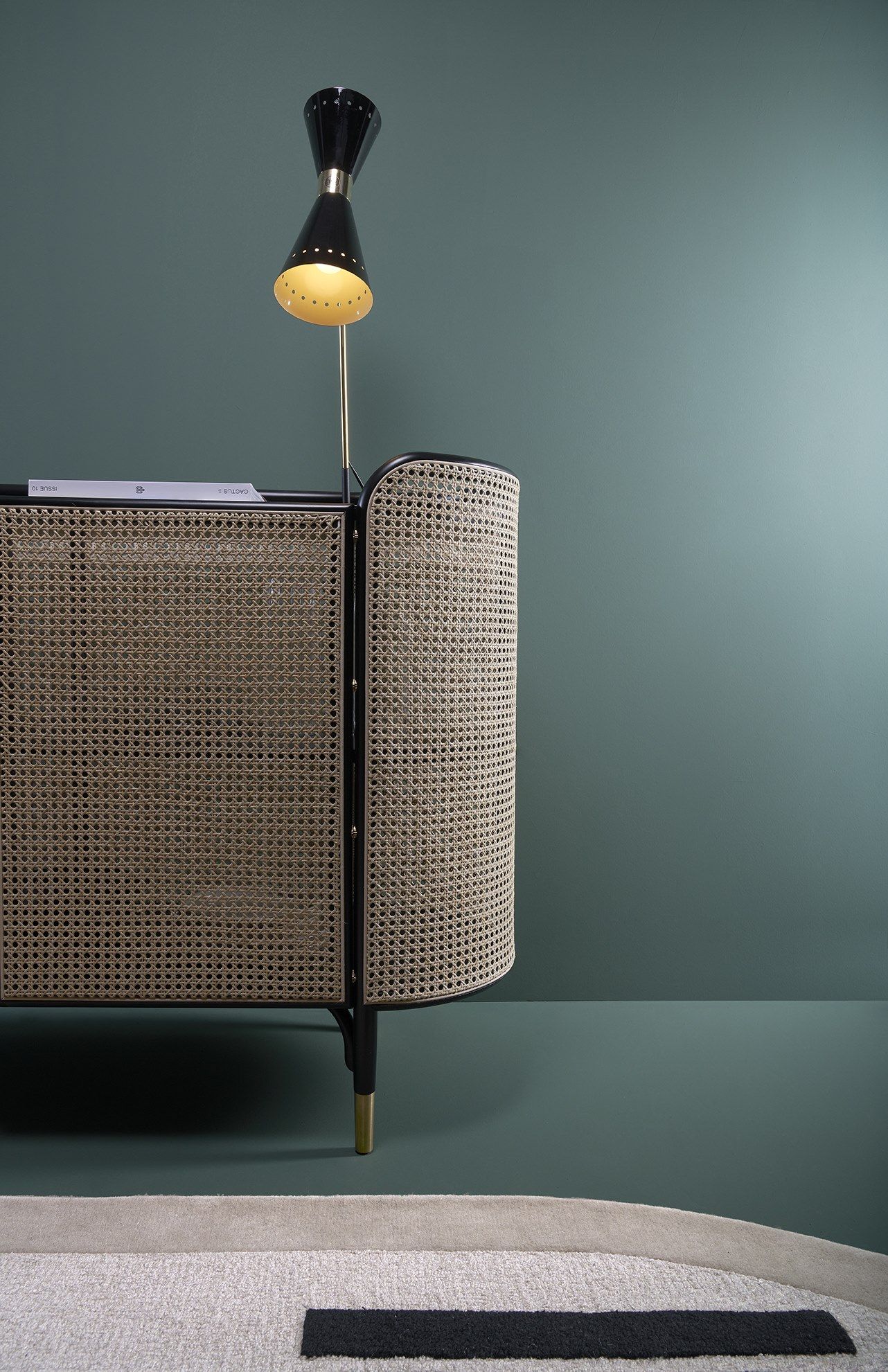 Венский соломенный шкаф с распашными дверями Wiener GTV Design Mos ARCH-00085030 - Вид №5