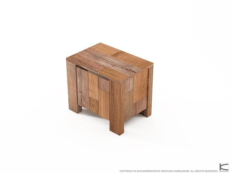 KARPENTER Журнальный столик / прикроватная тумбочка из дерева Organik sun-id-1410244 - Вид №2