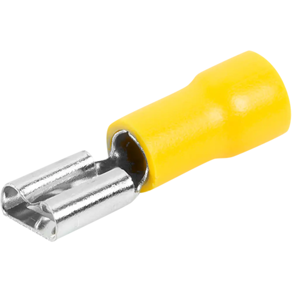 Duwi Плоский изолированный разъем мама 6-6.3 мм для проводов 4-6 мм² 82362446 STLM-1103934