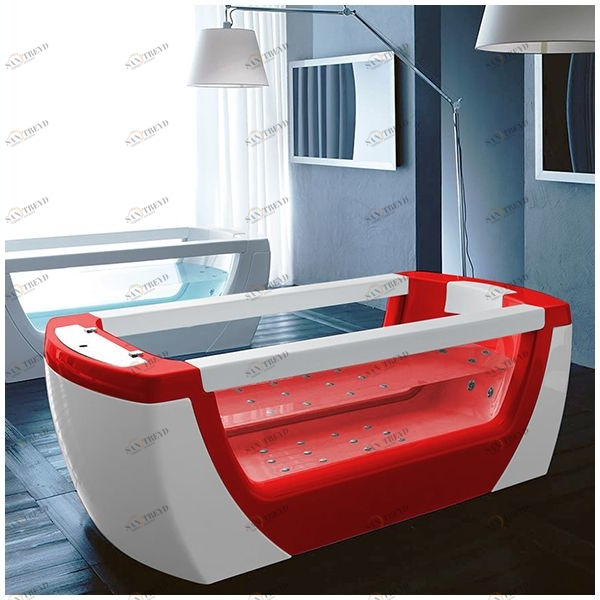 Ванна Gruppo treesse Vision ATC-V138Q-K красная ATCV138QK