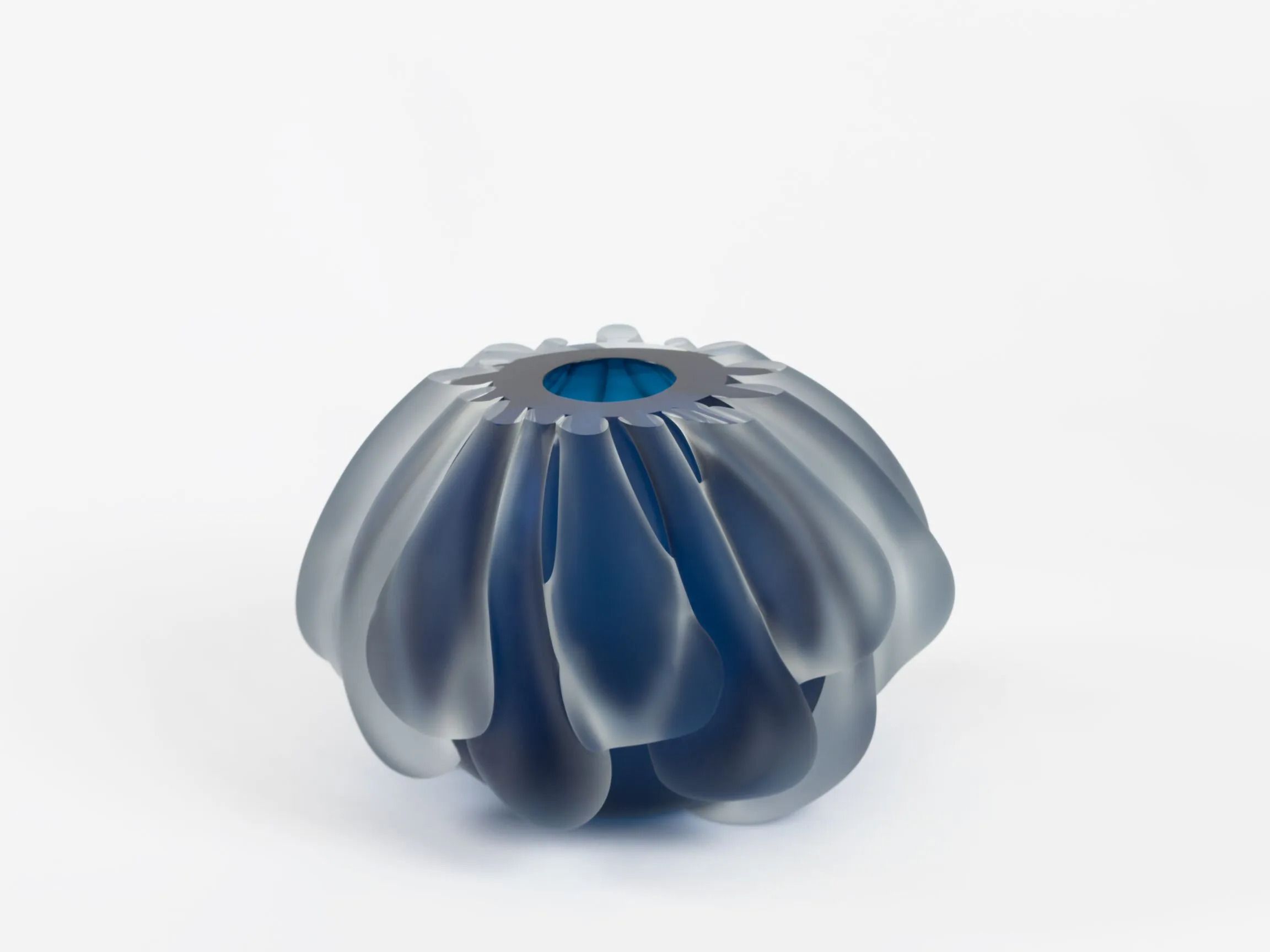 Ваза из дутого стекла SkLO Dew ARCH-00087335 - Вид №8