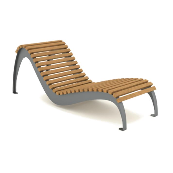 14507 ВОЛНА Molding, шезлонг парковый уличный LAB.Space  - Вид №2