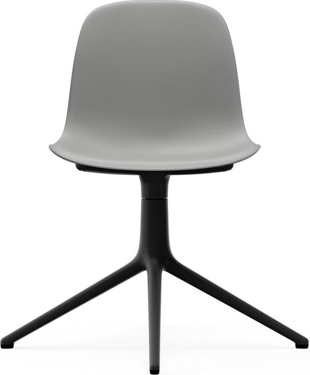 606011 Стул Swivel 4L Black Alu Grey Normann Copenhagen Form - Вид №1