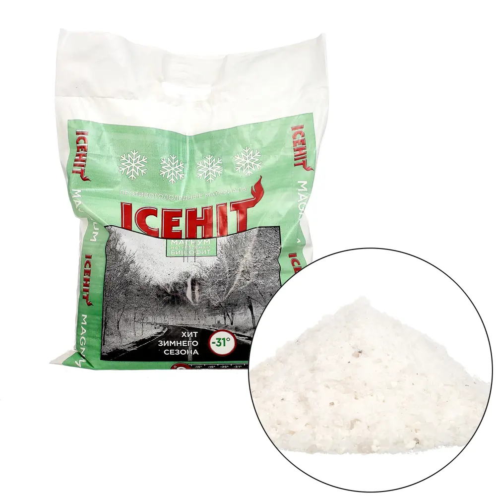 Противогололедные реагент Icehit Magnum 8 кг 89270770 STLM-2147085 Santreyd 