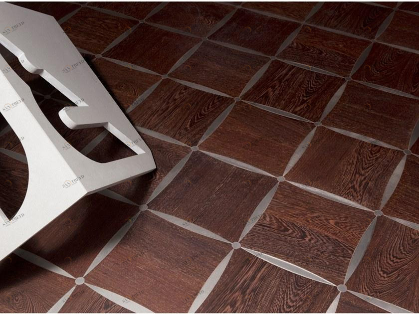 Palazzo Morelli Пол / стена из стали и венге Nouveau sun-id-1492347