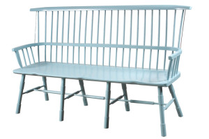 G137 Большая ирландская примитивная скамья Windsor Settle ijlbrown