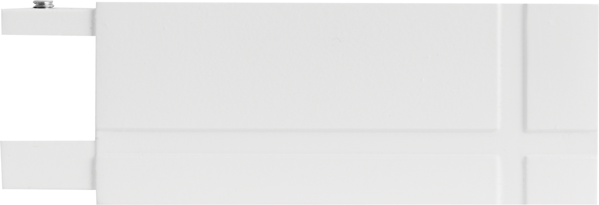 Наконечник Квадро Геометрия металл белый 4 см 2 шт. INSPIRE 86198721 STLM-0066736