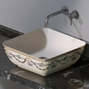 L602469G Накладная раковина на столешницу  прямоугольная A. e T. Italia ELITE