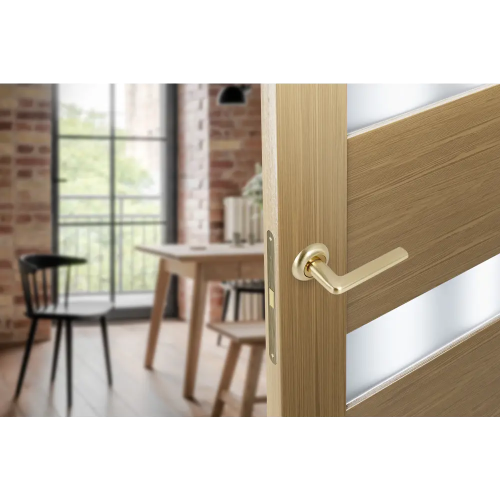 EDSON Золотые дверные ручки EDS-21-Z01 для межкомнатных дверей 85170619 STLM-0059418 - Вид №8