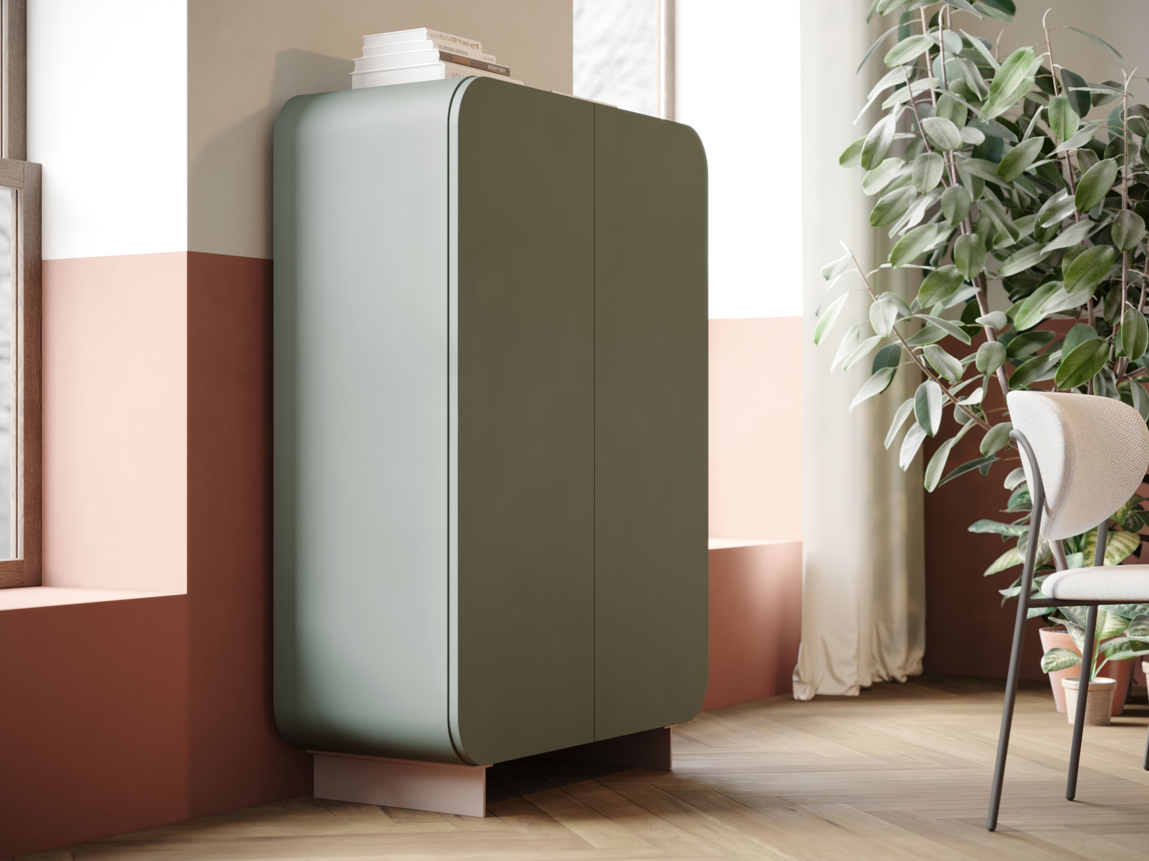 Шкаф с распашными дверцами Giessegi Fifty ARCH-00041714 - Вид №1