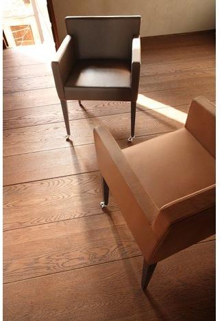 COLLI CASA Кожаное кресло с подлокотниками на колесиках Cortina sun-id-1358600 - Вид №4