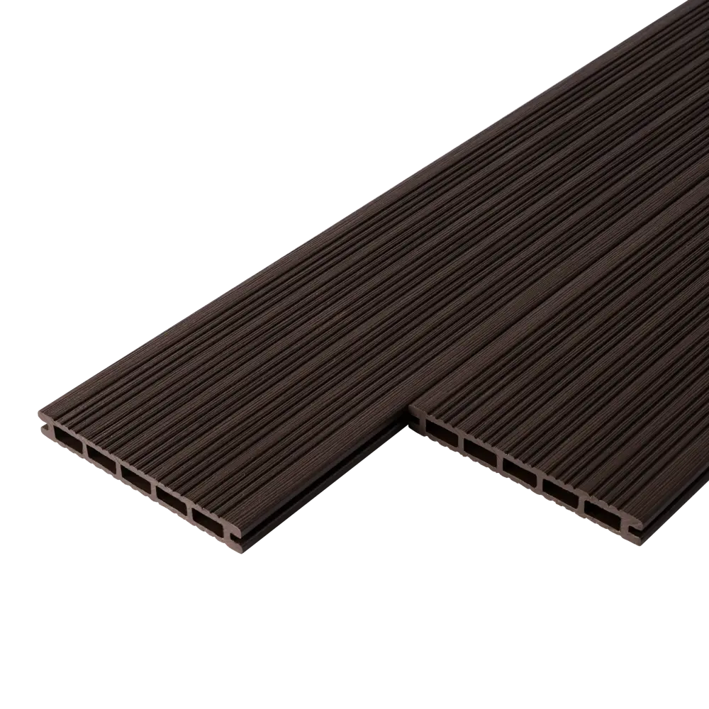 Террасная доска ДПК Freedeck цвет Венге 3000x150x17 мм вельвет 0.45 м² 89402960 STLM-2015558 Santreyd  - Вид №5