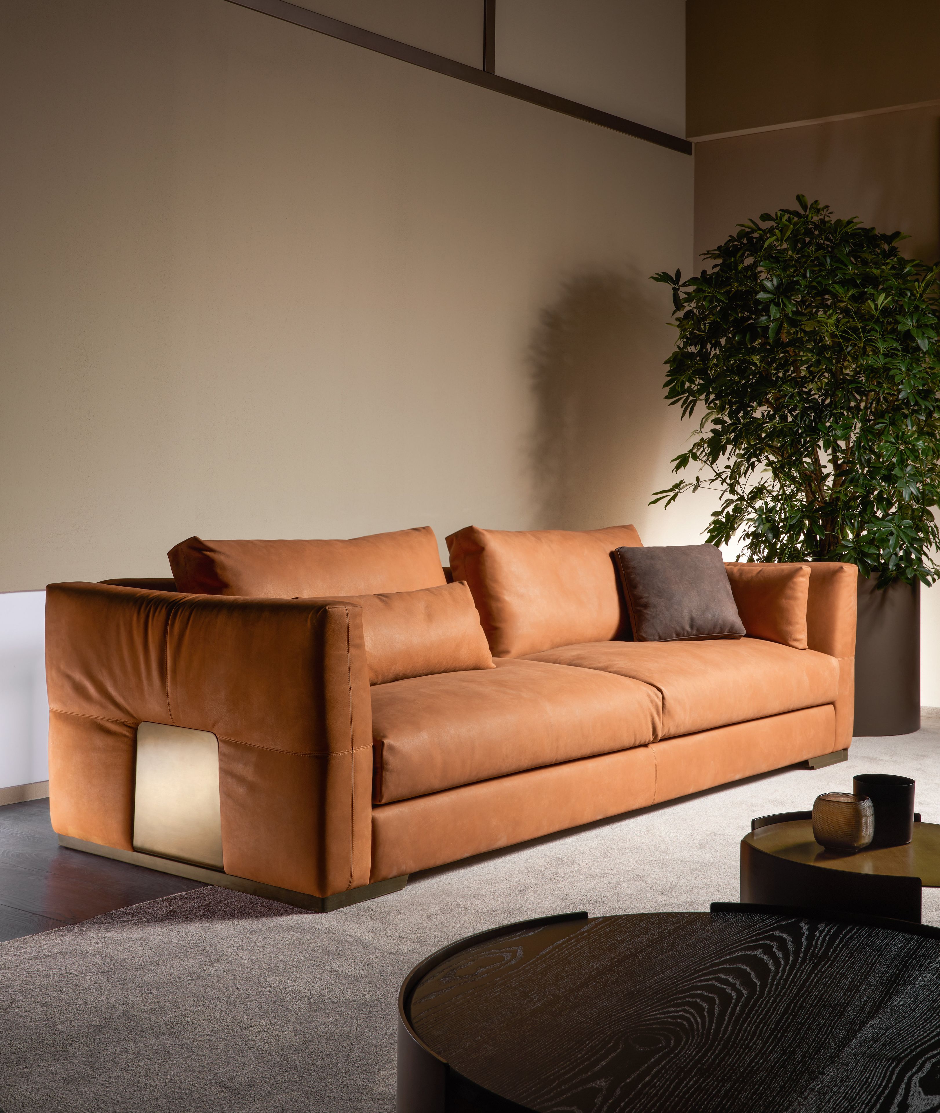 Кожаный диван Cantori Монтекарло ARCH-00031324 - Вид №1