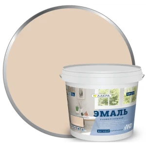 Эмаль акриловая матовая цвет бежевый 0.9 кг 83728118 STLM-2034019