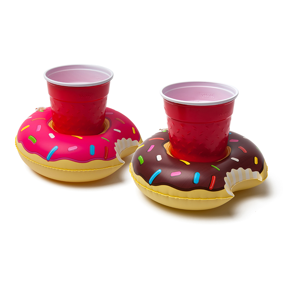 Набор подстаканников для бассейна donut 3 шт BIGMOUTH ДИЗАЙНЕРСКИЕ 299848 Бежевый;коричневый  - Вид №10