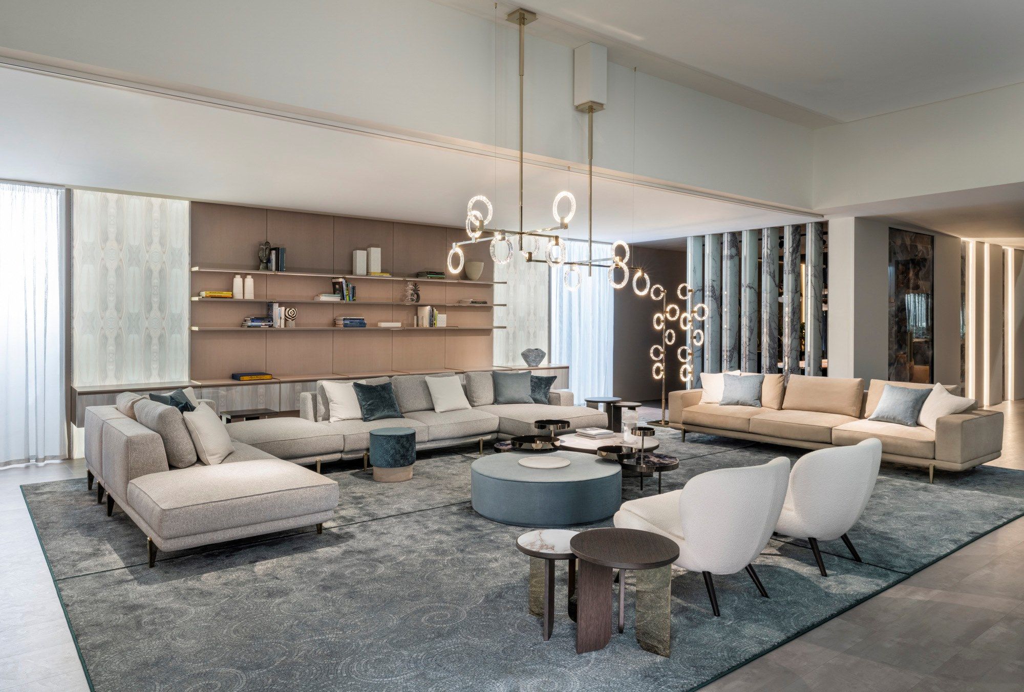 Металлический и метакрилатный подвесной светильник Sicis ARCH-00005547 - Вид №1