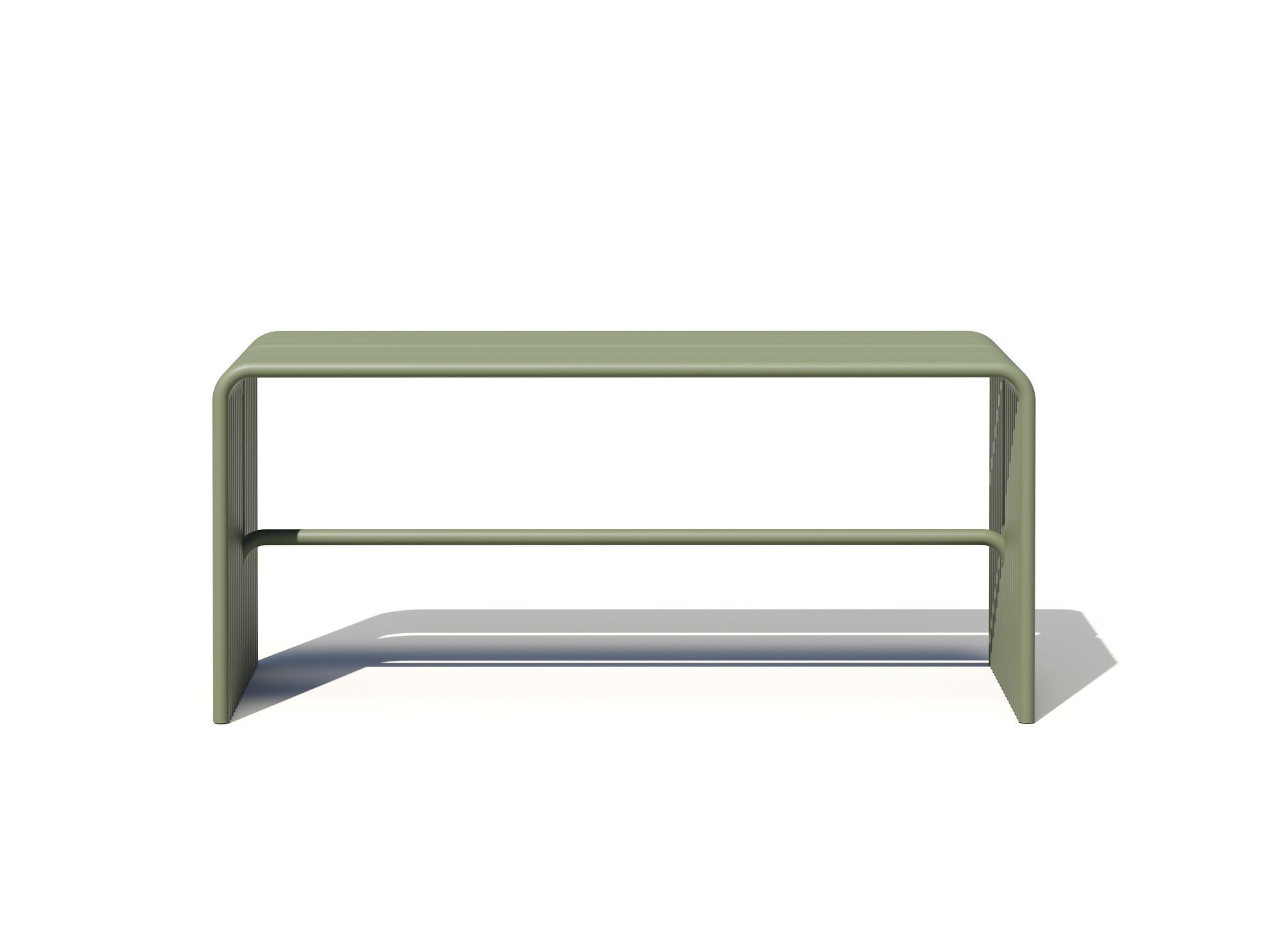 Алюминиевая садовая скамейка с порошковым покрытием Joyf TUbe ARCH-00131269 - Вид №1