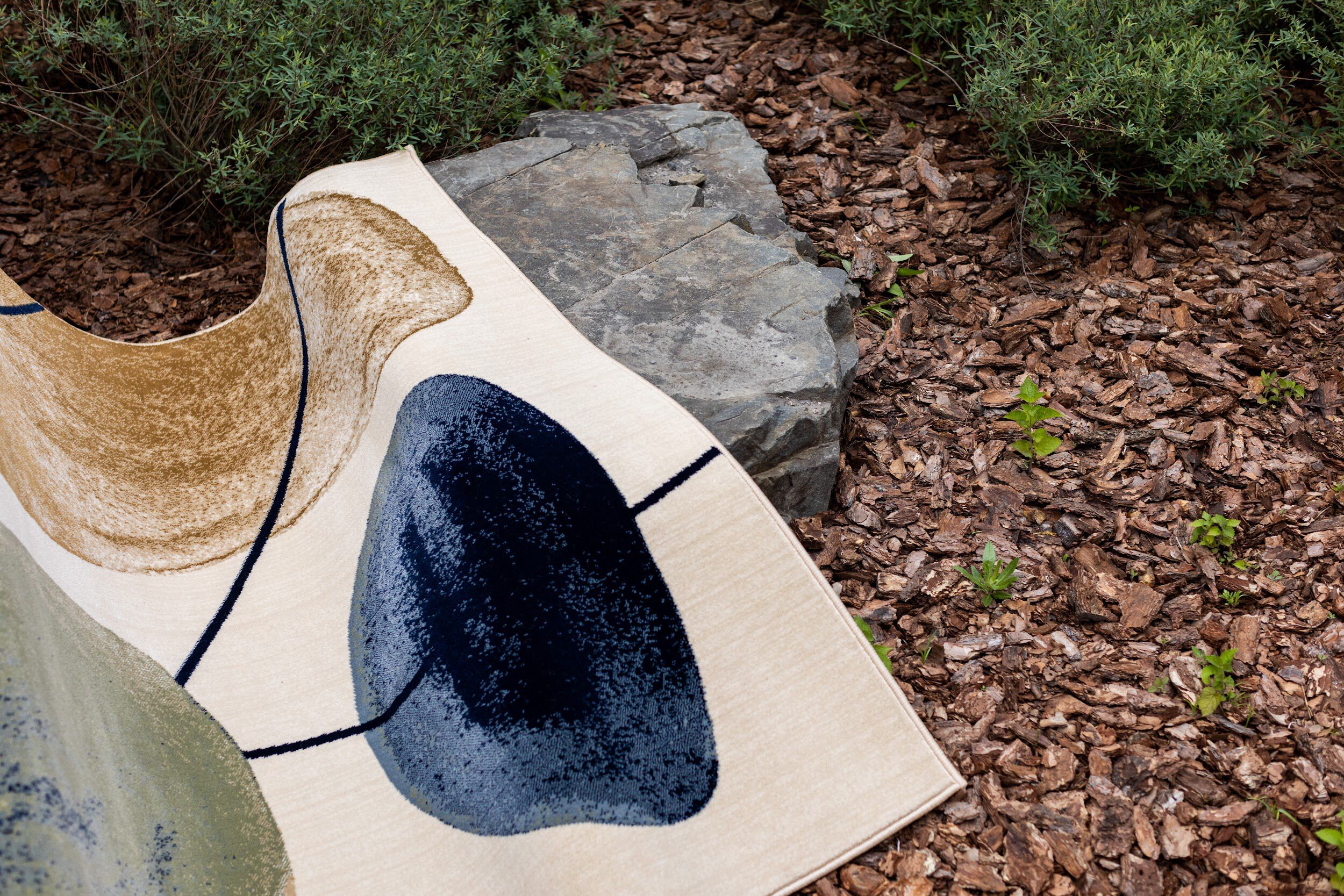 Прямоугольный ковер из полипропилена Shishka Project SEA GLASS ARCH-00089149 - Вид №2