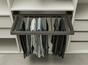 Выдвижная вешалка для брюк