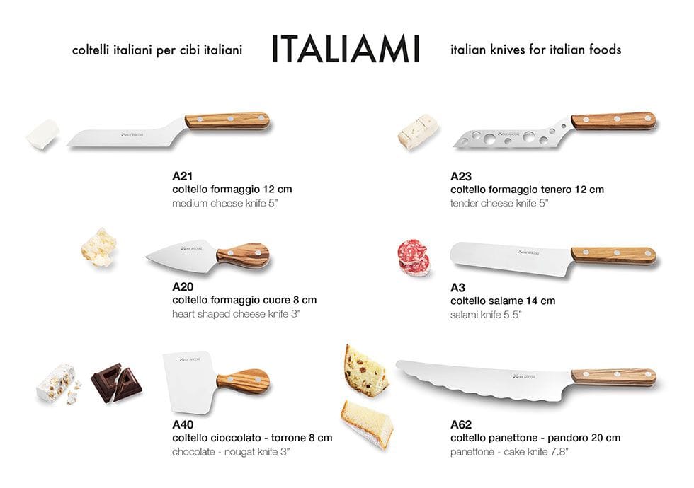 Набор ножей из нержавеющей стали Due Ancore Italiami ARCH-00113643 - Вид №2