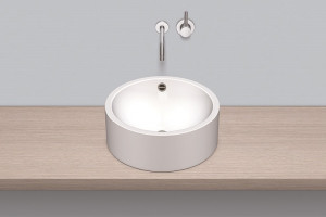 3006200400 Надставная раковина, ab.k450.2, белая, для простого ухода Alape серия K