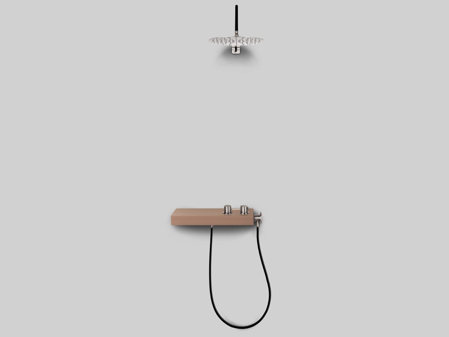 Набор для душа из нержавеющей стали с душем и ручным душем Cropelli Alyssia ARCH-00132281 - Вид №46