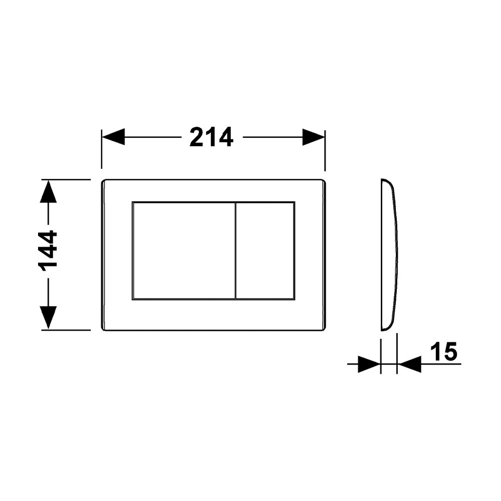 9240324 planus Tece TECEplanus - Вид №1