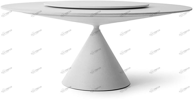 Desalto Круглый стол с ленивой сьюзан Clay sun-id-1423981