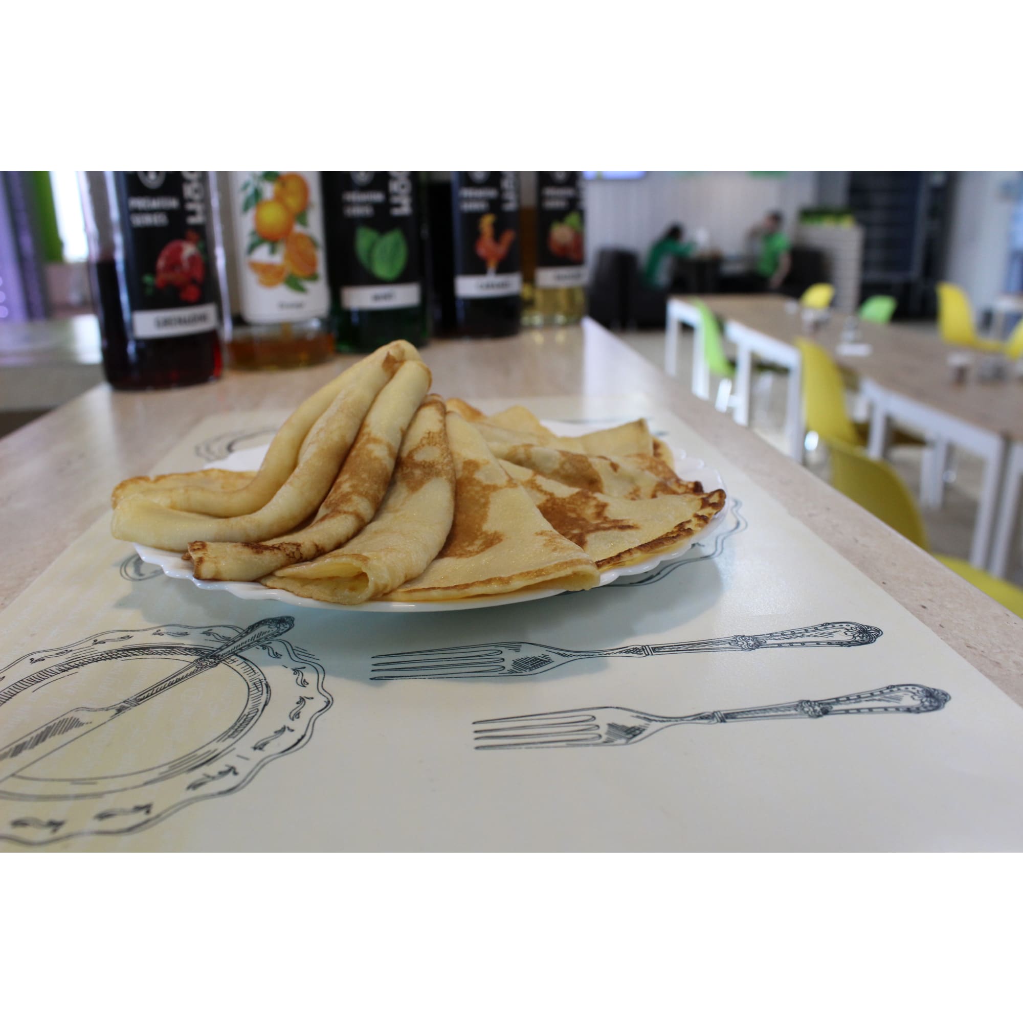 82040780 Салфетка «Трапеза», 26х41 см, ПВХ, цвет прозрачный Santreyd  - Вид №2