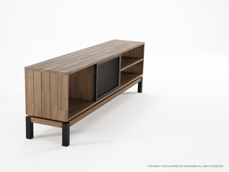 342_684 ТВ комод 2 двери 4 отсека Karpenter Color BeBop - Вид №2