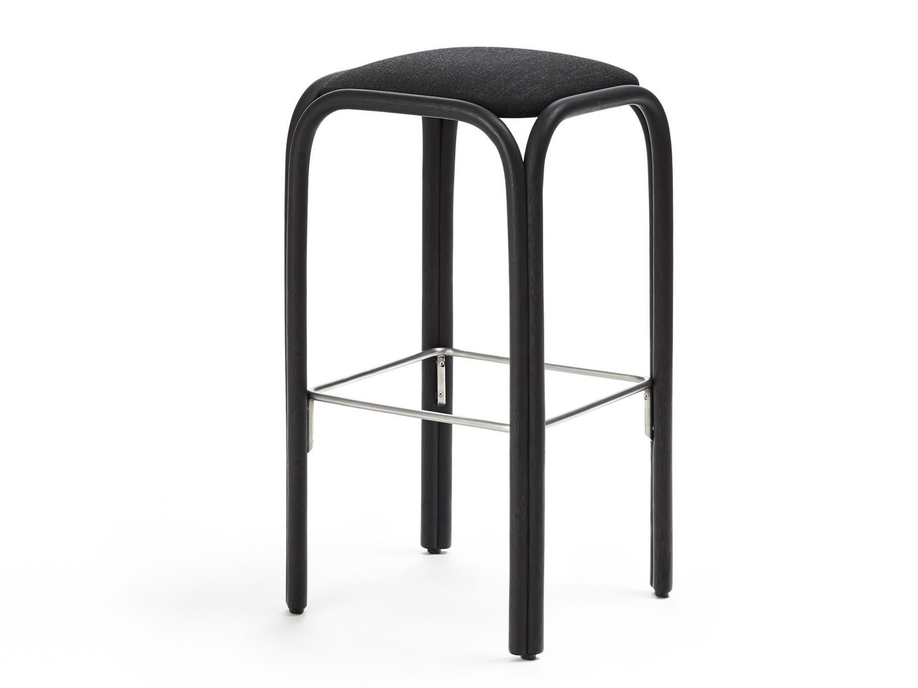 Высокий стул из ротанга с мягким сиденьем EXPORMIM Fontal ARCH-00009684