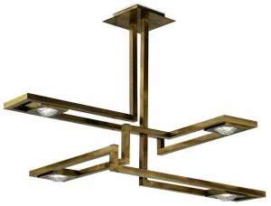 MARIONI Светодиодный подвесной светильник из латуни Cecile 02803