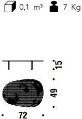 Moroso Столик из перфорированной стали sun-id-1440139 - Вид №14