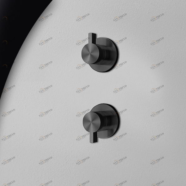 Смеситель для душа карбон TOOX Radomonte TXQ9C