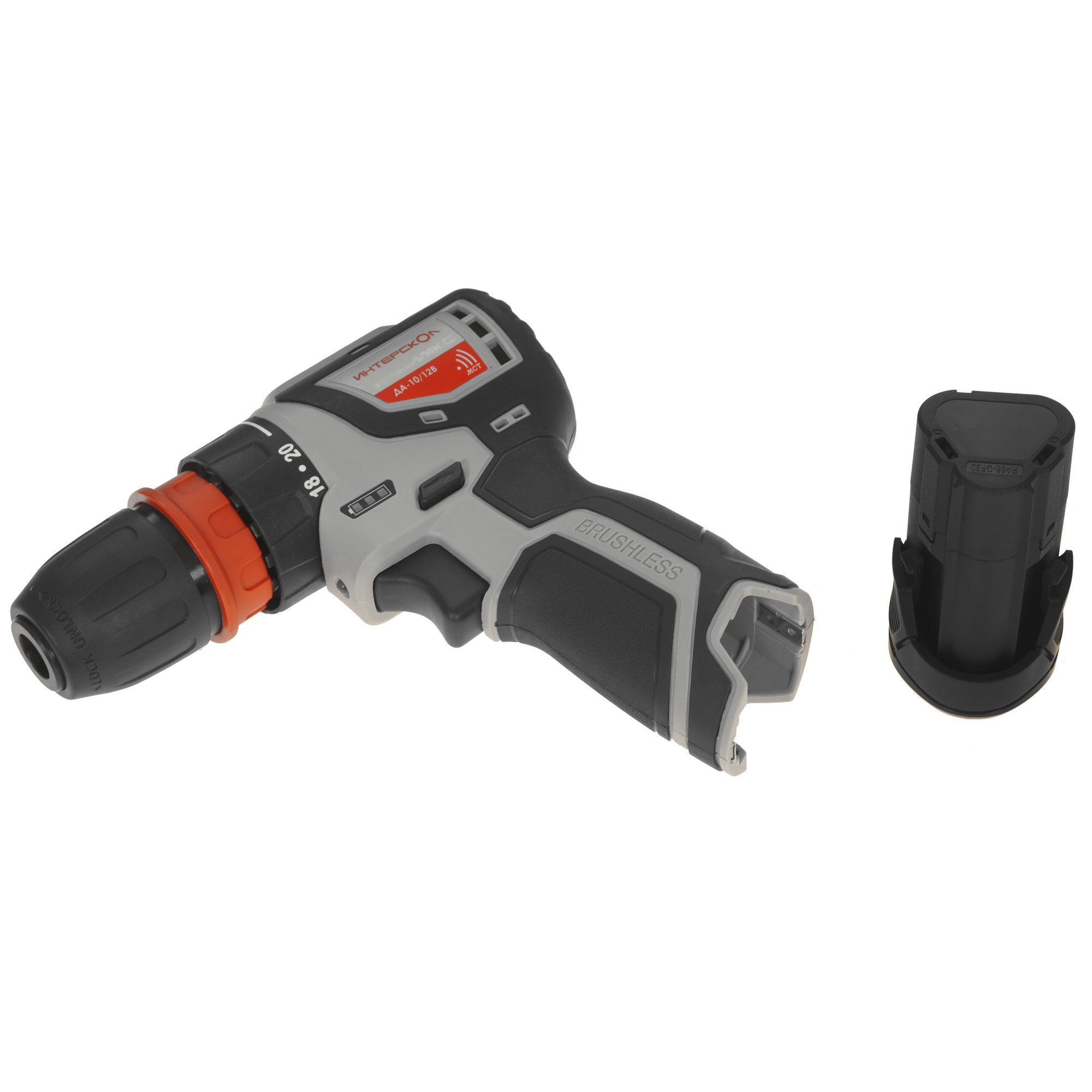 Дрель-шуруповерт Интерскол КомбиМАКС ДА-10/12В 36 АПИ-Т 12V 9960776 STDN-0083988 - Вид №7