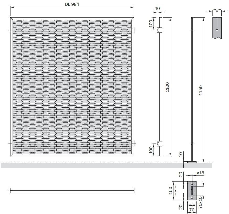 FILS Забор из алюминия или углеродистой стали Esperia sun-id-1411238 - Вид №2