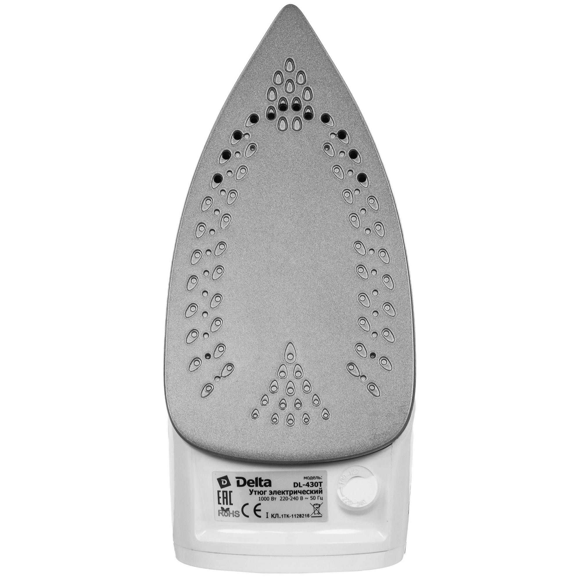 9235587 Утюг DELTA DL-430Т белый STDN-0002779 - Вид №3