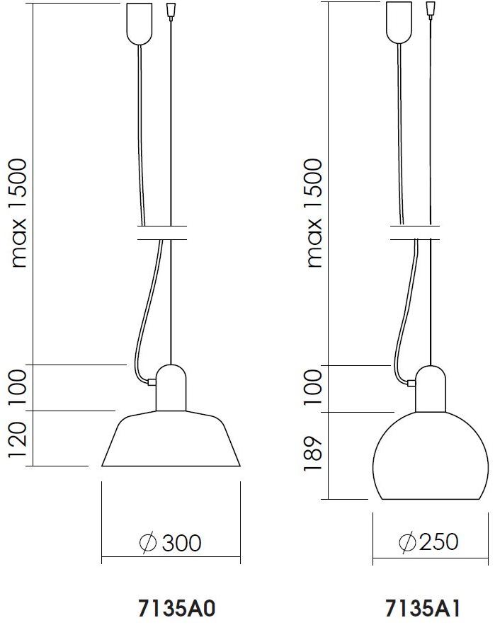 NEXO LUCE Светодиодная подвесная лампа Oxen pendant lamp 7135a0 / 7135a1 - Вид №7