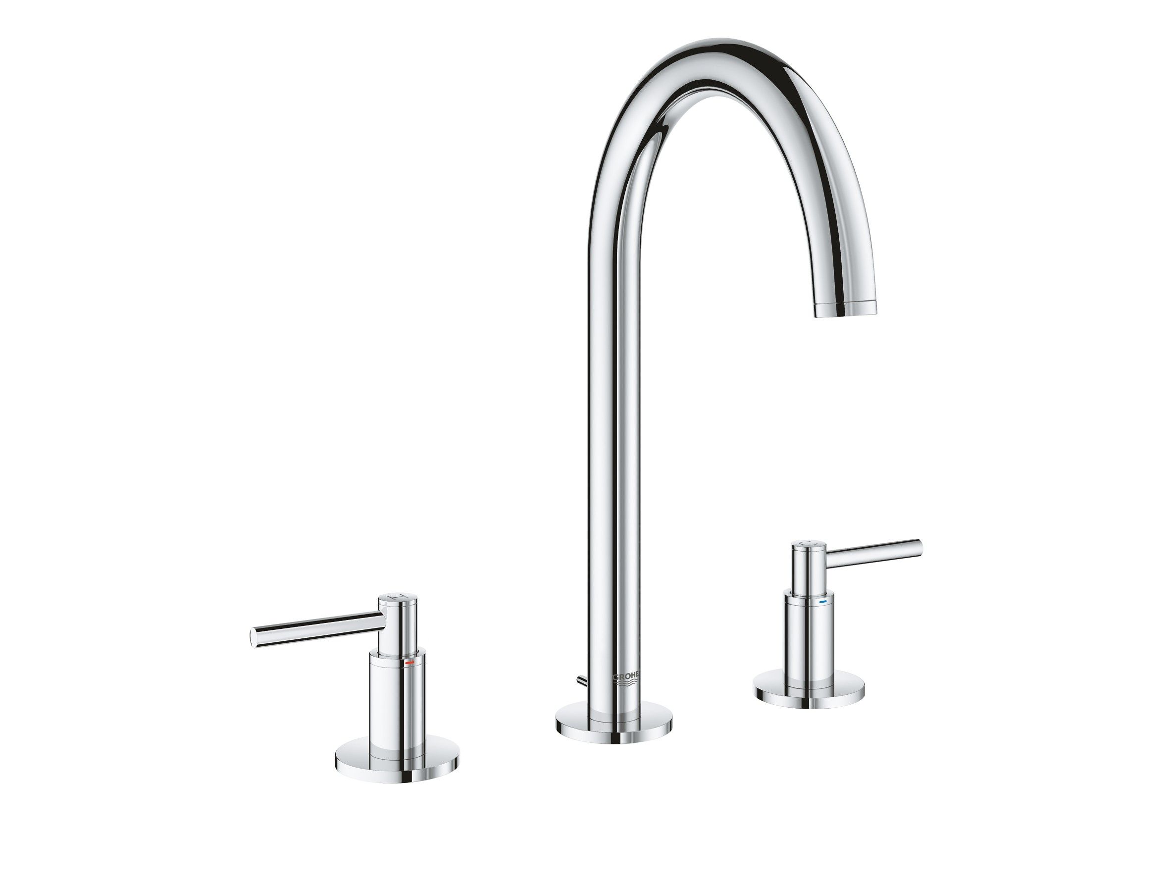 Смеситель для раковины с 3 отверстиями и отдельными розетками Grohe Атриум ARCH-00052476 - Вид №7