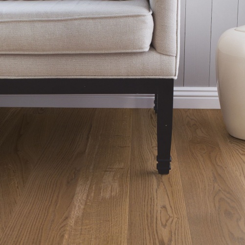 Инженерная доска Boen Noble Barrel 178 Live Natural Ированная С Фаской 2v Дуб Натур с брашью (Текстурированная) 2200х178 мм OOEF4KFD - Вид №3