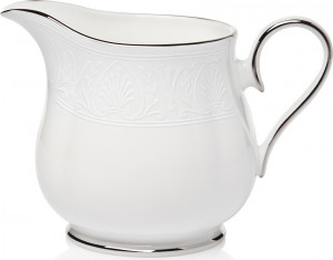10538181 Lenox Молочник Lenox "Ханна,платиновый кант" 240мл Фарфор костяной