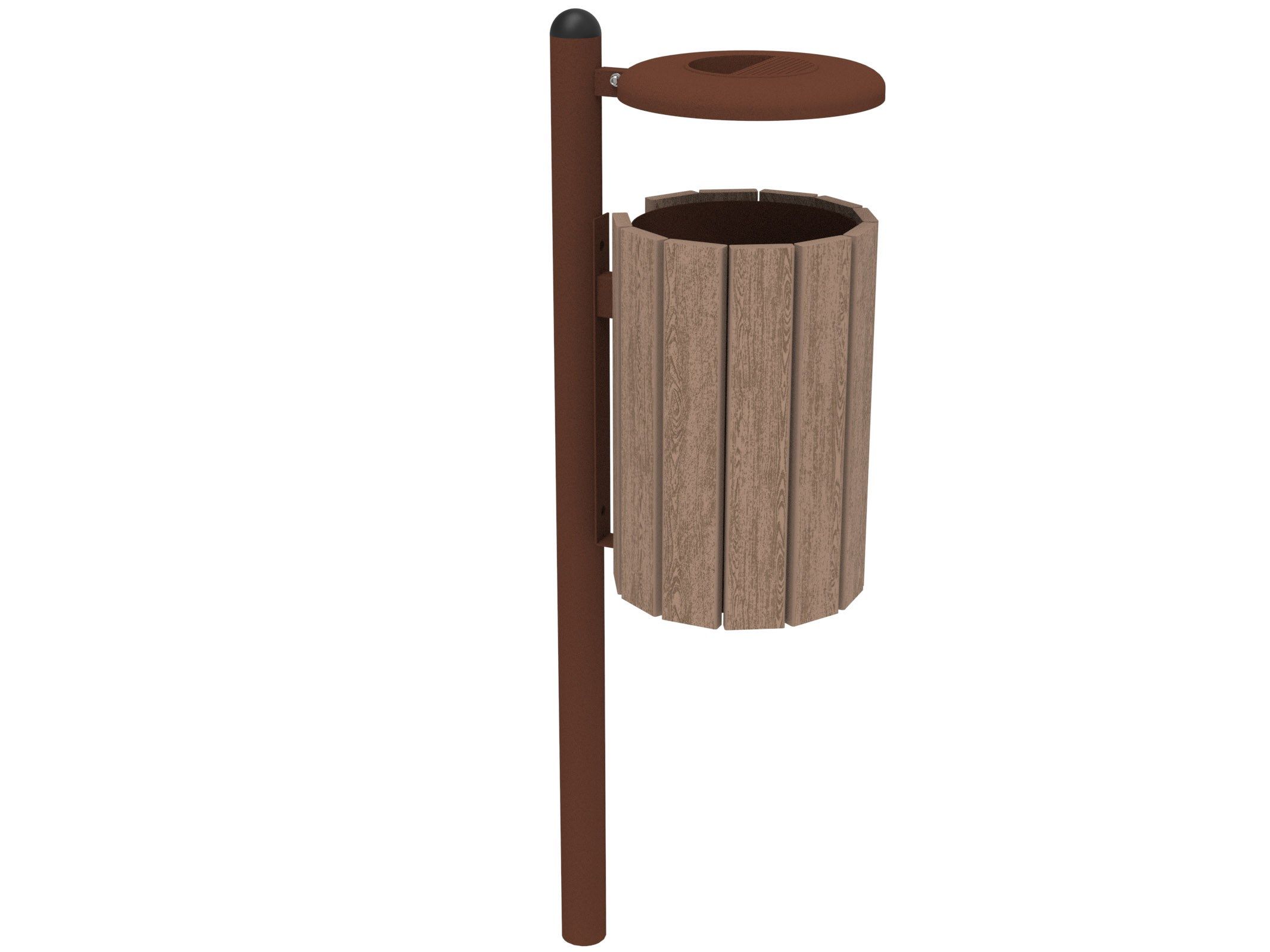 Держатель для мусора WPC с пепельницей Lazzari Mediterraneo ARCH-00050566 - Вид №3
