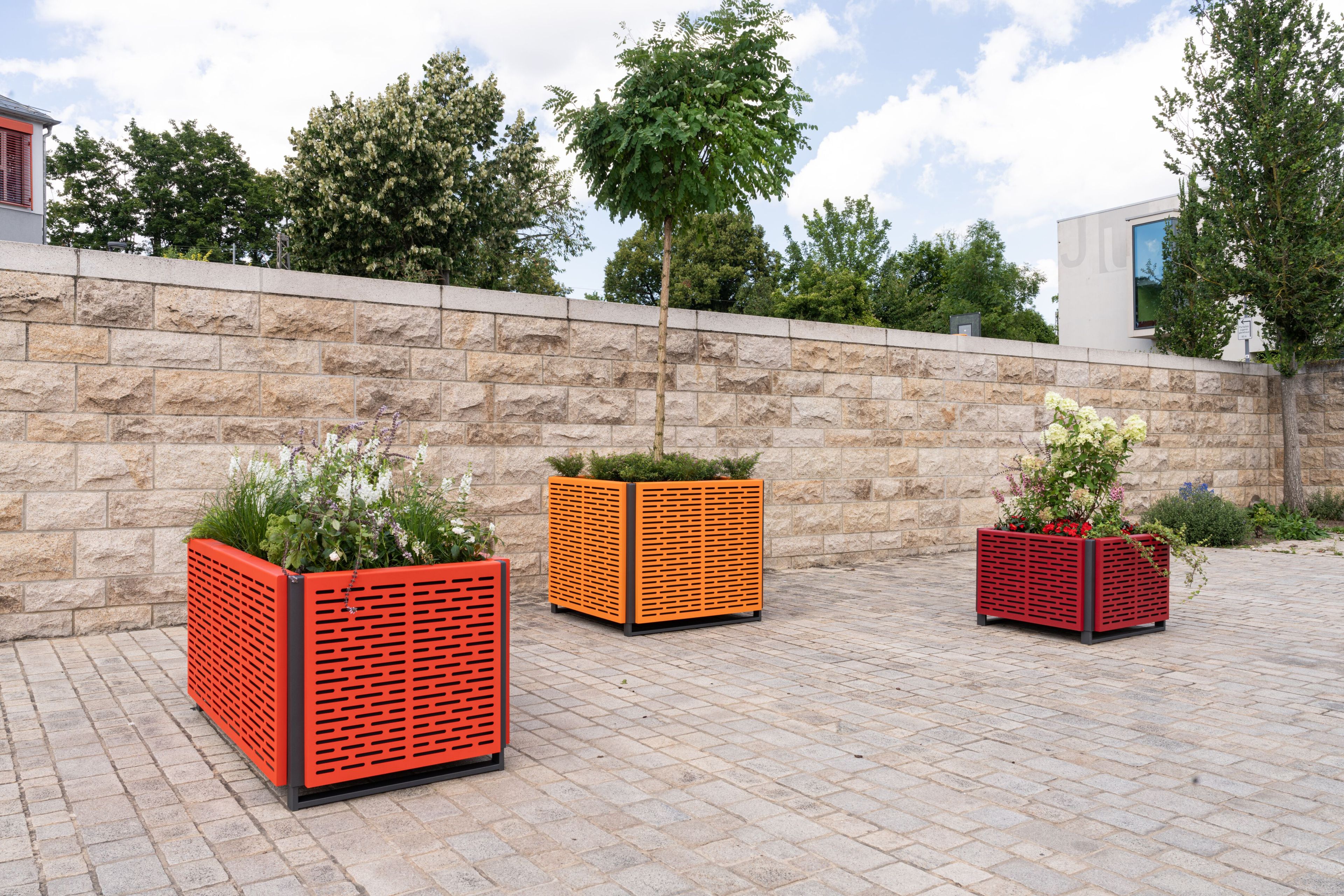 Прямоугольная плантатор из нержавеющей стали BENKERT BANKE ARCH-00042081 - Вид №2