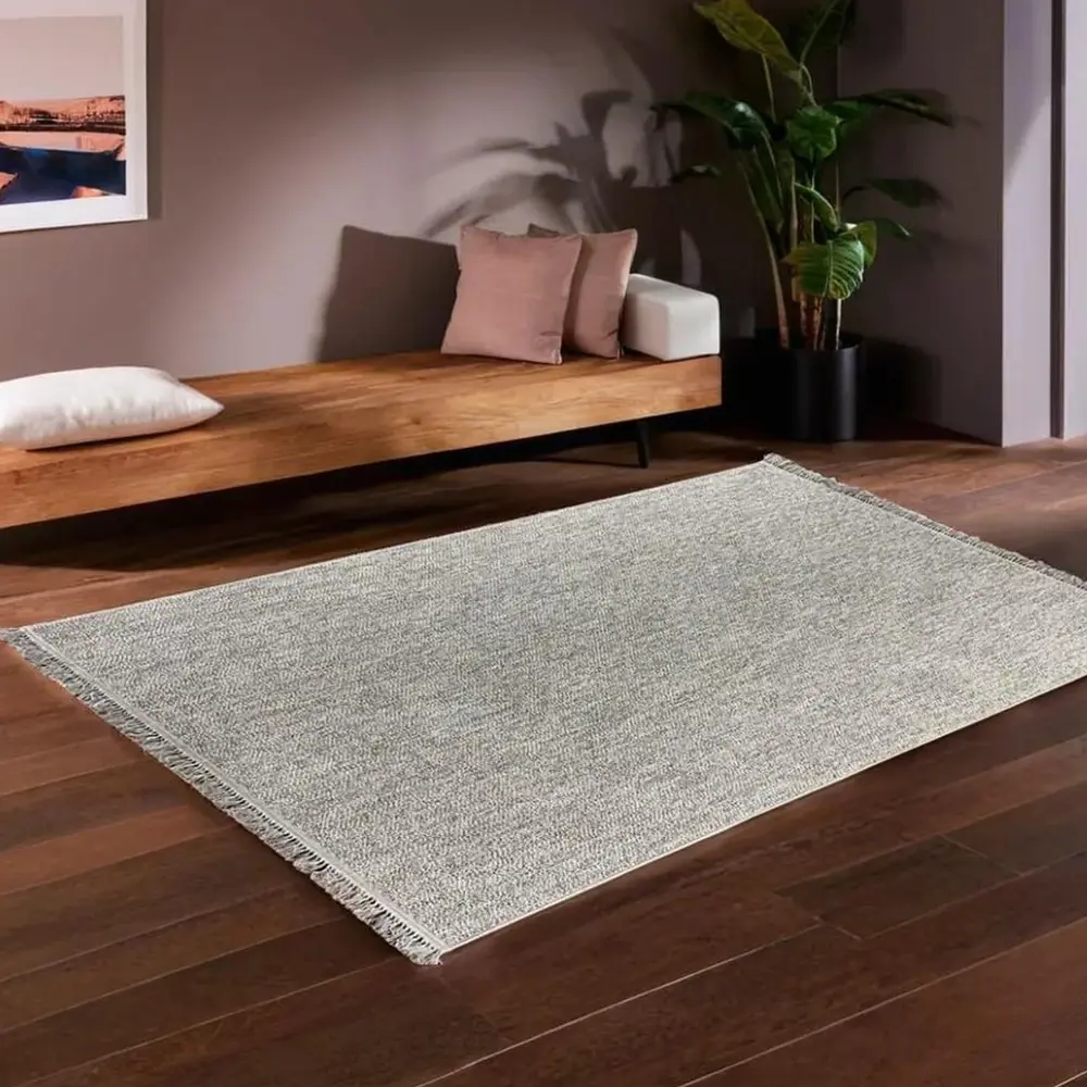 RAGOLLE Vegas - серый ковер с петлевым ворсом для современного интерьера 89374967 STLM-1335875 - Вид №1