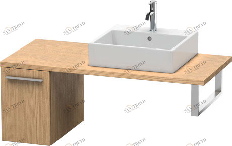 XL543005252 Шкафчик для консоли X-Large #XL5430 300 x 548 мм Европейский дуб, декор Duravit