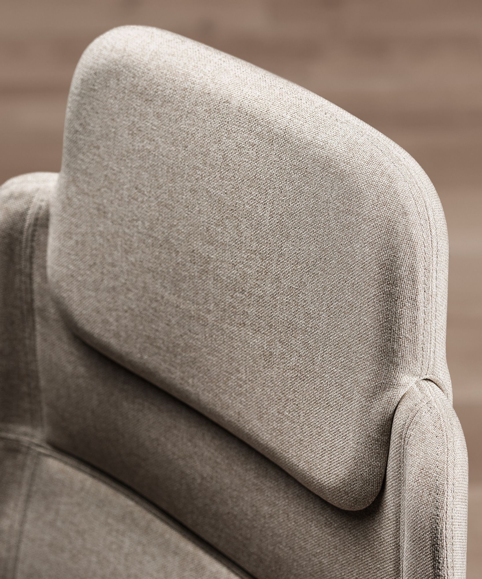 5 спиц ткань регулируемая высота офисное кресло Las Mobili Jera ARCH-00004525 - Вид №1